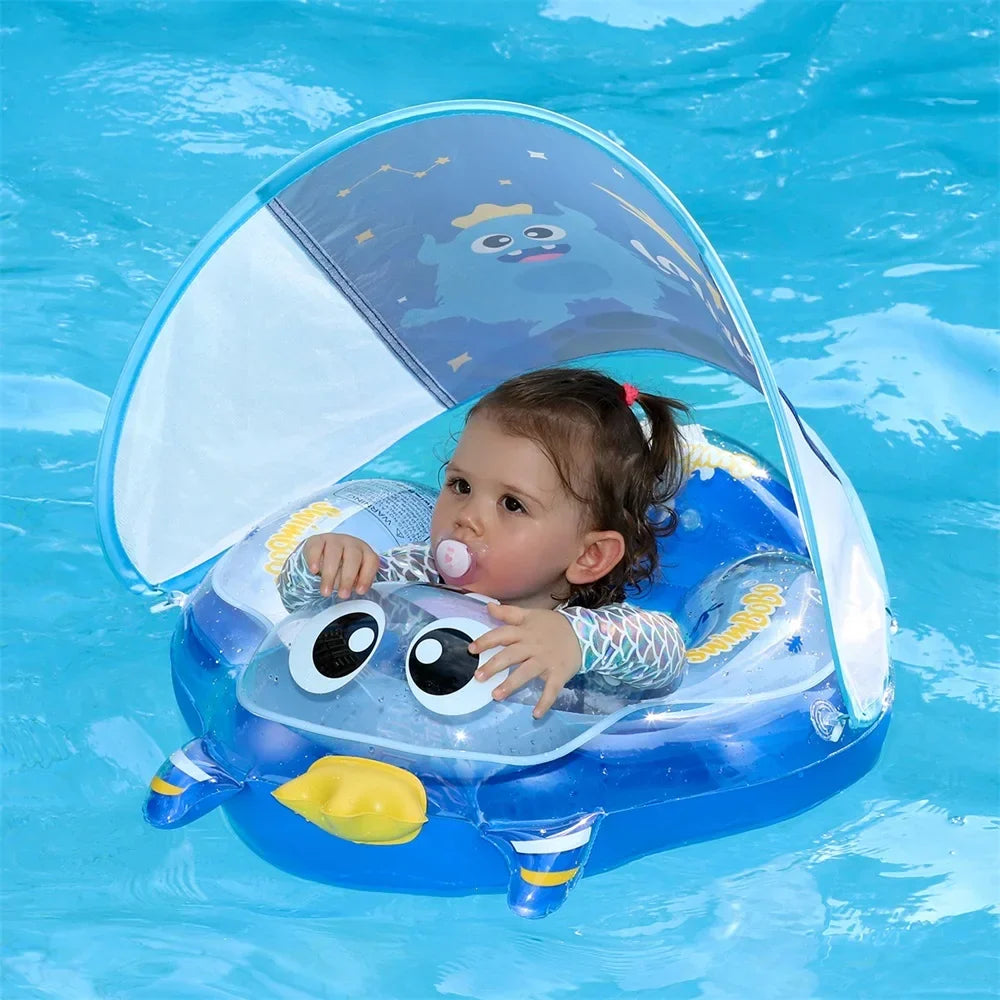 BowLift | Baby swimming ring AquaBear | Safe swimming fun for babies | For 6–36 months | Environmentally friendly PVC