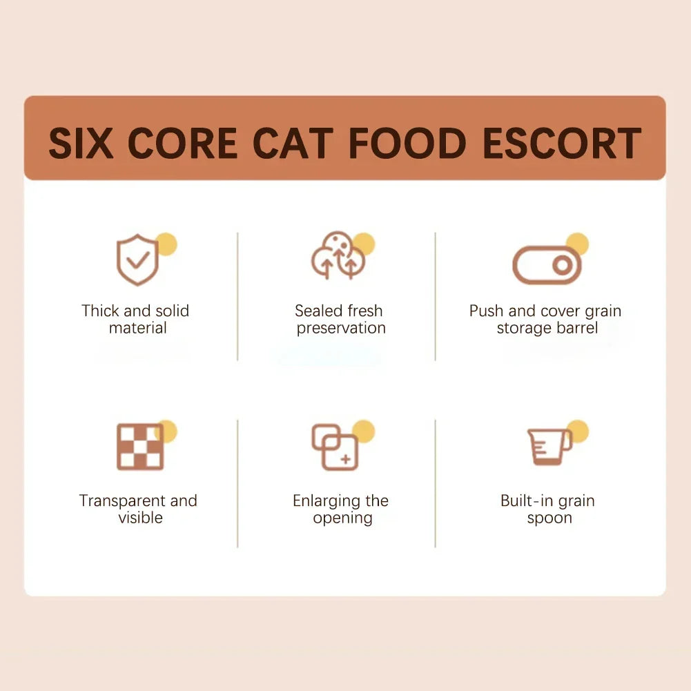 Brehn | Food Box FreshGood | airtight & moisture protection | 5/10/15L | for dog & cat food
