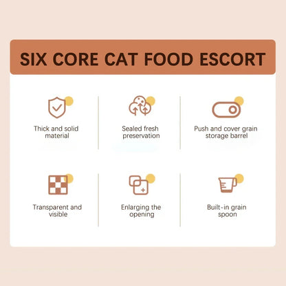 Brehn | Food Box FreshGood | airtight & moisture protection | 5/10/15L | for dog & cat food