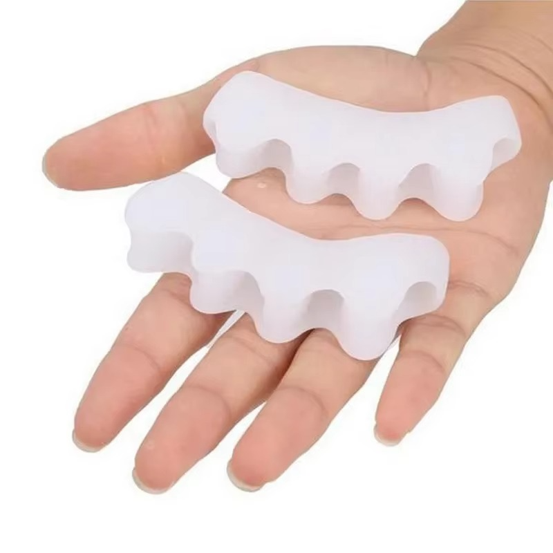 BowLift | Soft Silicone Toe Separators for Bunion Relief and Alignment, 1 Pair