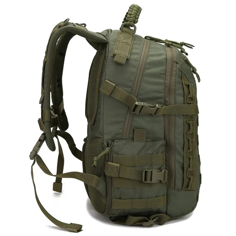 BowLift | TrekNexus 35 L Hiking Backpack Men | Tactical Trekking Backpack 48 × 33 × 22 cm | Outdoor Camping, Fishing, Hunting & Sports with MOLLE System