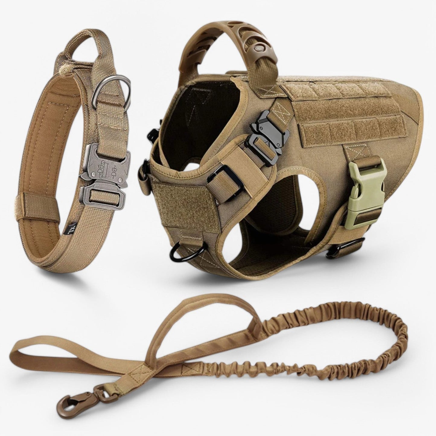 Skanto | KrachtGrip Dog Harness – Adjustable Tactical Harness for Training & Walks