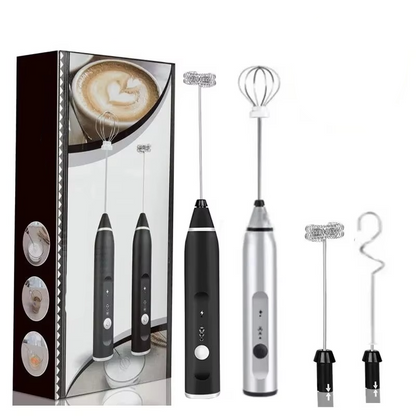 BowLift | Portable USB Electric Milk Frother Handheld Coffee Whisk and Mini Food Blender