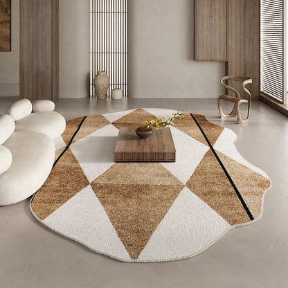Skanto | Irregular Area Rug for Bedroom and Living Room Carpet