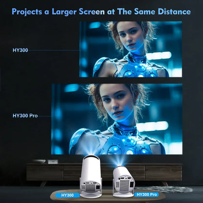 Magcubic HY300 Pro 4K Android 11 Dual WiFi6 260ANSI BT5.0 Outdoor Home Theater