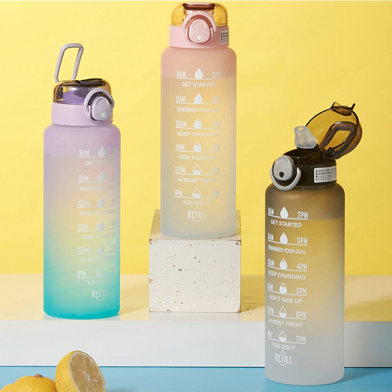 GoalHydrate Bottle - Motivation Water Bottle for Daily Use Bowlift