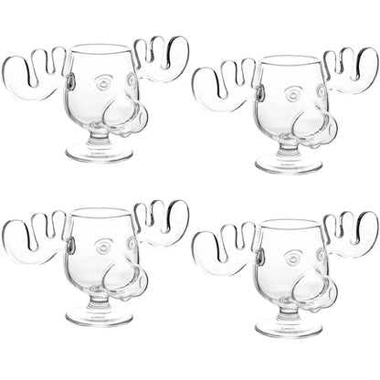 Skanto | Nordic Antler Novelty Drinking Glass