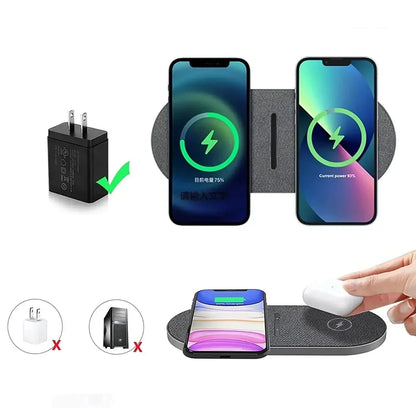 Skanto | Blazing Fast Charging for iPhone, AirPods & Samsung