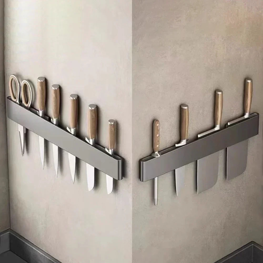 Skanto | Knife Holder - Knifey - Stainless Steel - Multifunctional Shelf