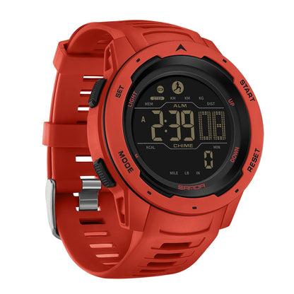 Skanto | Waterproof Military Pedometer Digital Watch