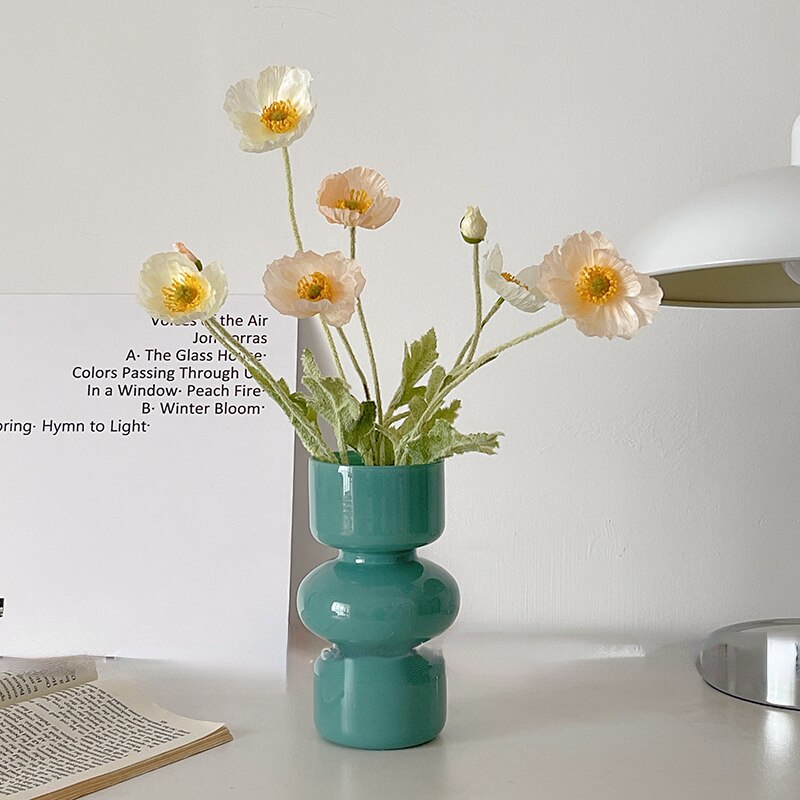 Skanto | Glass Animal Vase - Multicolor