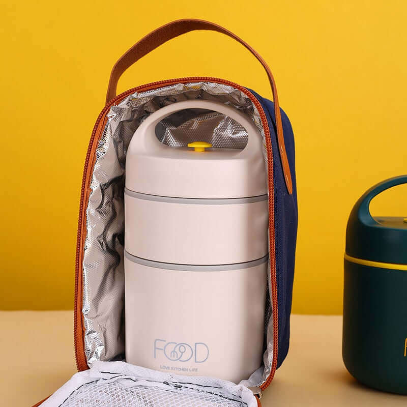 BowLift | LunchBuddy Premium Lunch Box | Leak-Proof & Sustainable | Bento Box with Compartments | Ideal for Work & School