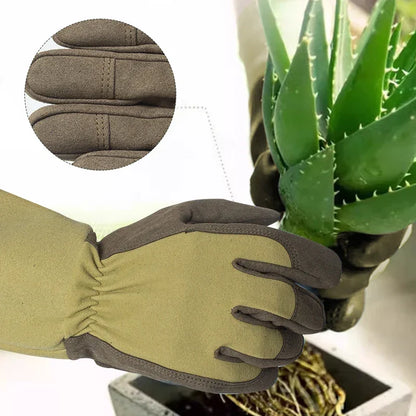 BowLift | Garden Gloves FLORAHAND | Thornproof & Breathable | Long Rose Gloves for Women | 1 Pair