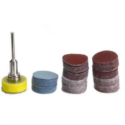 Skanto Skanto | ITLY 1 inch 100 pc Sandpaper Set: Sanding Disc Sandpaper for Dremel Tools - Sanding Pads Included
