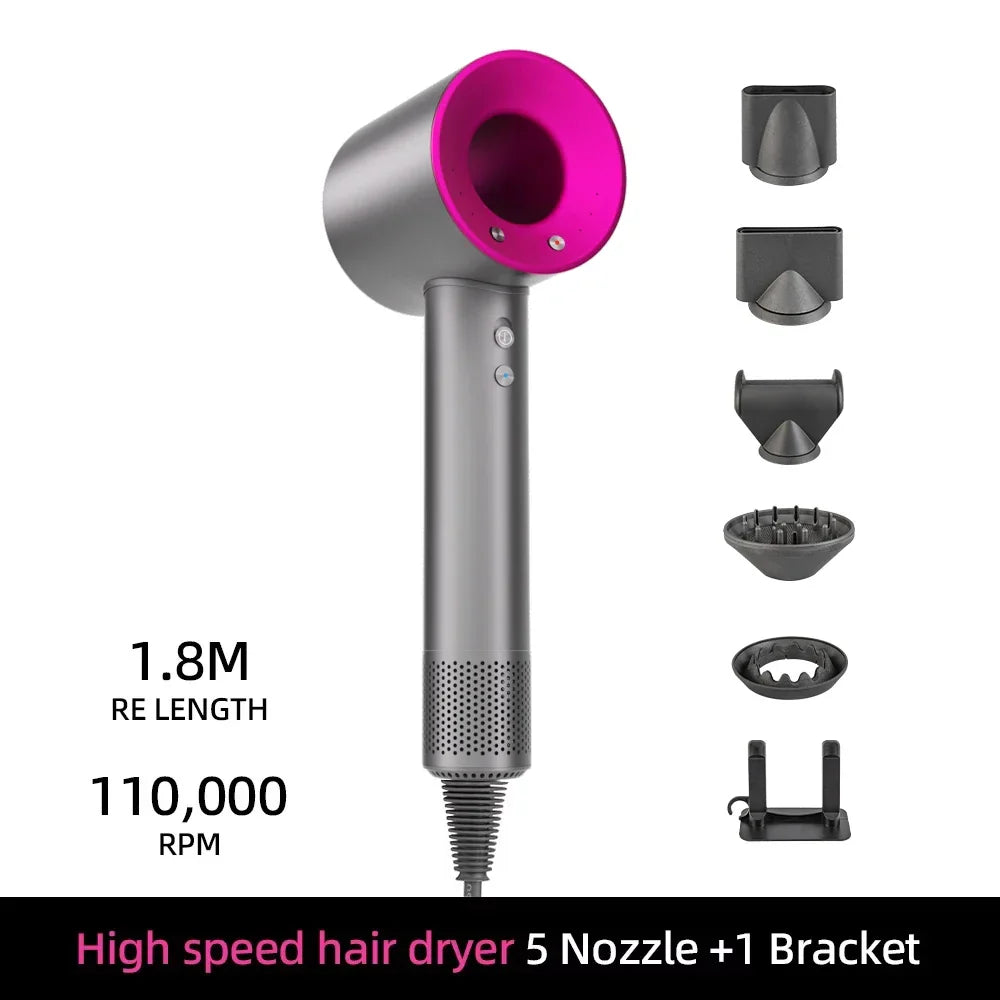 Skanto | Ion Hair Dryer | 200 Million Negative Ions | Intelligent Temperature Control | 110,000 RPM