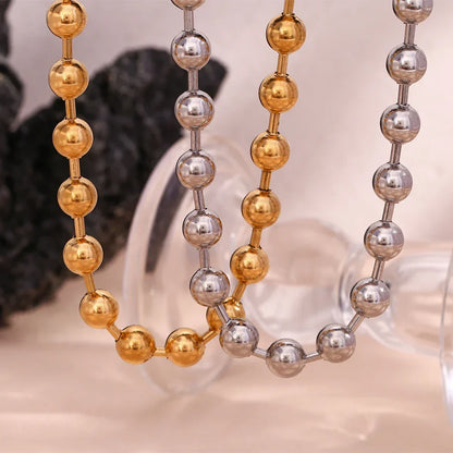 BowLift | 18k Classic Chunky Beaded Necklace