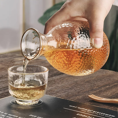 Japanese Glass Set - Elegant Sake & Whisky Set | Perfect for Bar & Home | Karnz