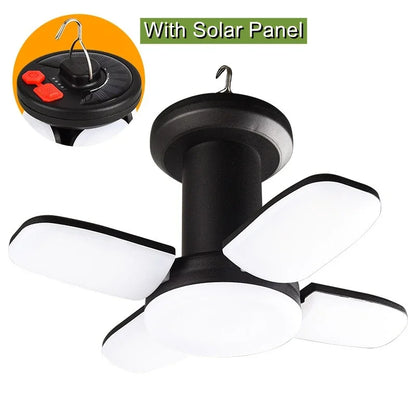 BowLift | LUMALITE Solar Camping Lamp | USB & Solar Charging | 6 Light Modes | Foldable & Power Bank – 1000 Lumen