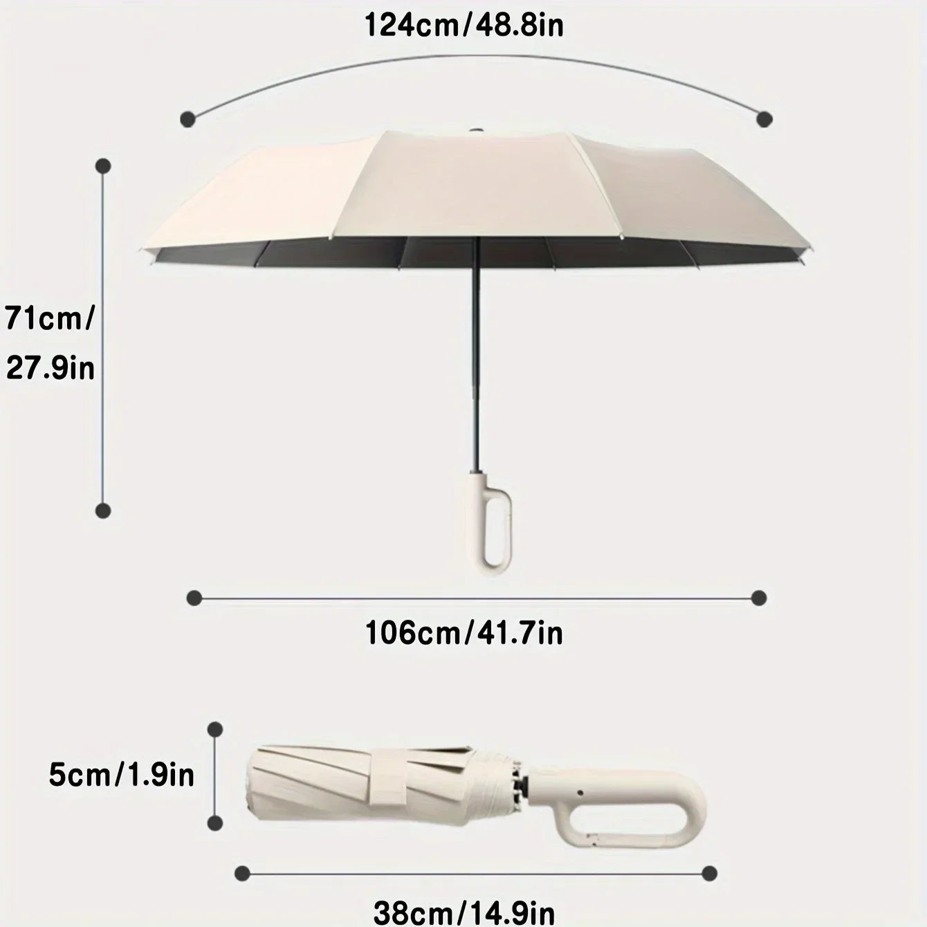 Skanto | StormGuard Pro Compact Umbrella