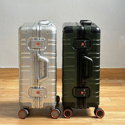 Skanto | Aluminum-Magnesium Suitcase – Vienna Voyager