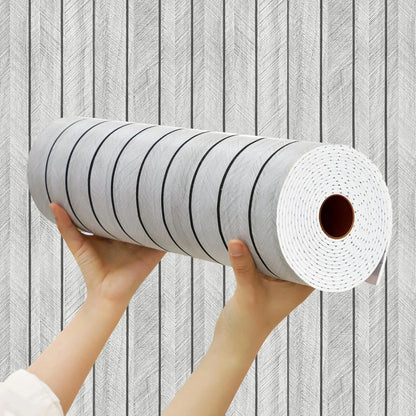 Skanto | Flexible Self-Adhesive 3D Wood Grain Wall Panels Roll