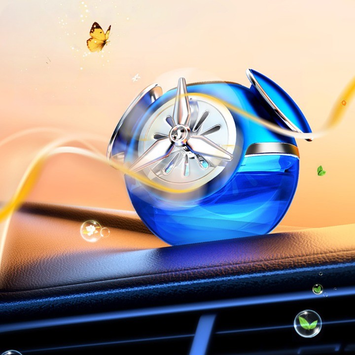 Skanto | Rotating Perfume Solar Aromatherapy Car Air Freshener