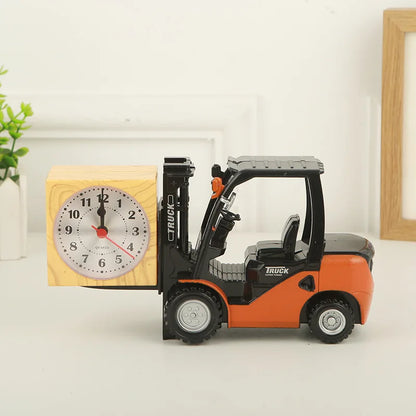 BowLift | Retro Forklift Unique Digital Clock