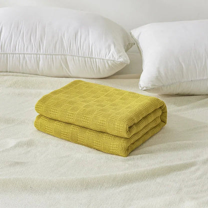 Skanto | Aurelina Cotton Gauze Throw | 100% Cotton | Breathable & Skin-Friendly | Perfect for Sofa, Bed & Office