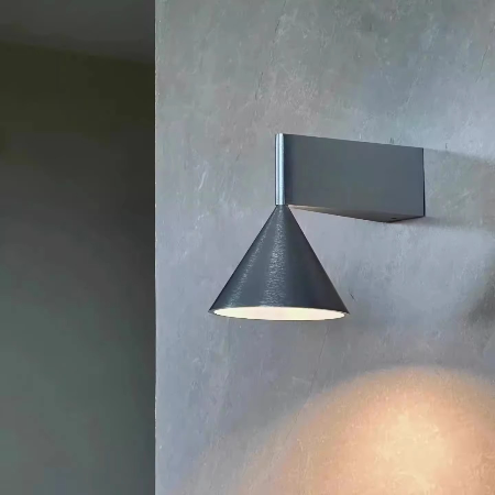 Skanto | Elegant Nordic Cone Wall Lamp for Modern Interiors
