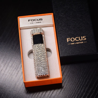 BowLift | Sparkle Stone Rhinestone Rechargeable Portable Lighter