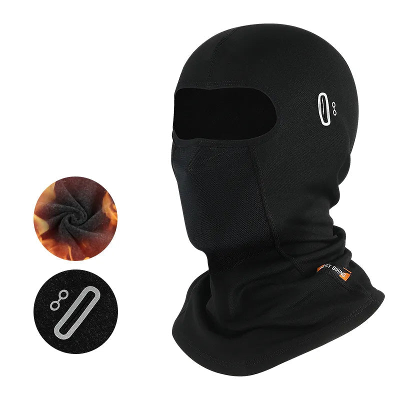 Warm balaclava for winter cycling: Face the cold with confidence!