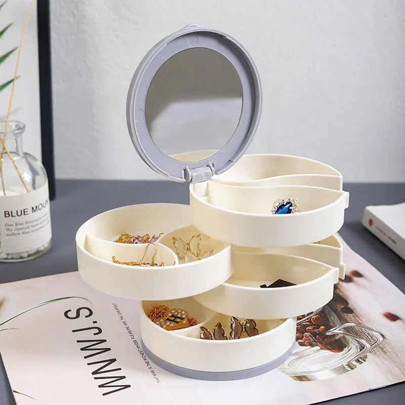 BowLift | Multi-Layer Rotating  Jewelry Organizer Storage
