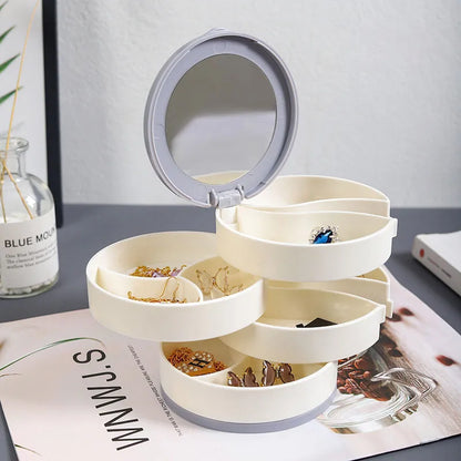 BowLift | Multi-Layer Rotating  Jewelry Organizer Storage