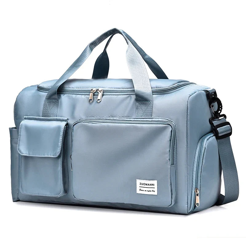 BowLift | Viontera Travel Bag Women | 35L Weekender with Shoe Compartment | Water Resistant & Flight Approved | Sport & Fitness Bag