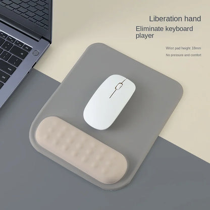 BowLift | Palmira Mouse Pad | Ergonomic & Stylish | Memory Foam Comfort | Non-Slip & Decorative