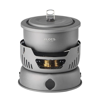 Skanto | Portable Outdoor Cookware Set – Lightweight Camping Cookware with Windscreen