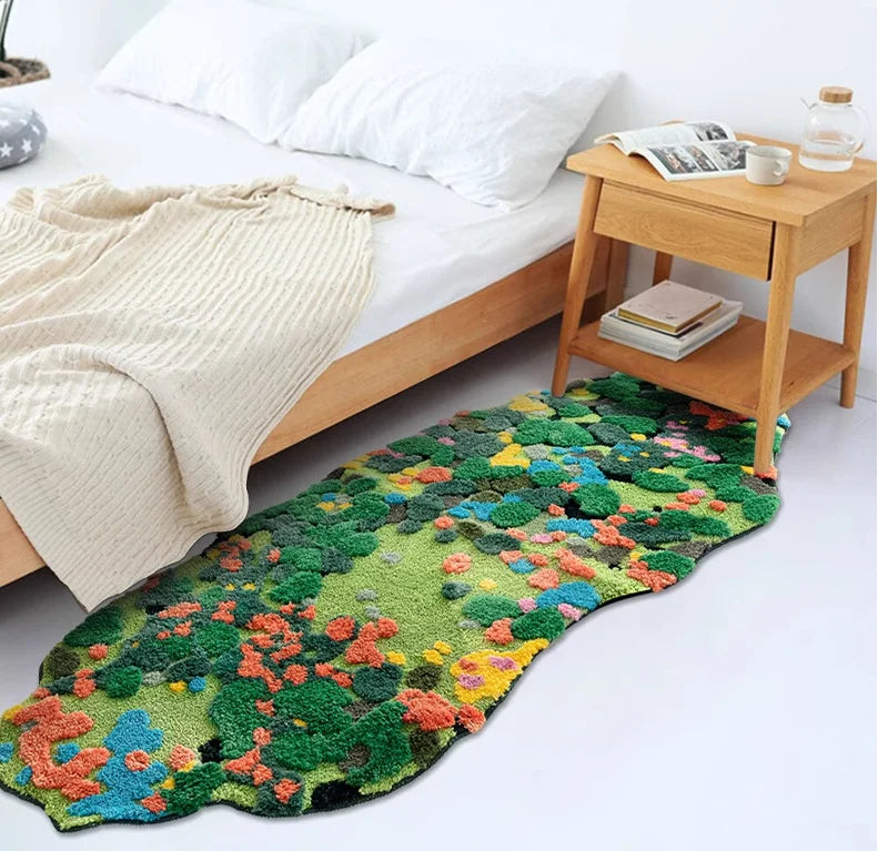 Moss Tufted Bath Mat | Skanto