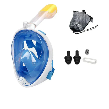 BowLift | Oceavue Snorkel Mask | 180° Full Face | Anti-Fog & Leak Proof | For Kids & Adults