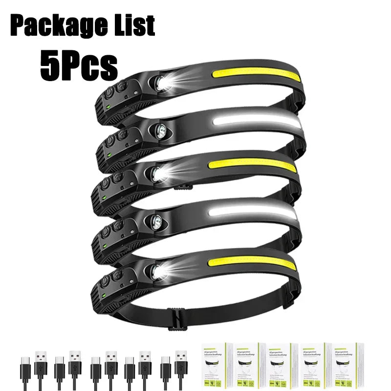 BowLift | Rechargeable LED Emergency Headlamp – Hands-Free Light During Power Outage