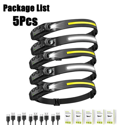 BowLift | Rechargeable LED Emergency Headlamp – Hands-Free Light During Power Outage
