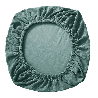BowLift | Spandex elastic office chair cover Jacquard seat covers pineapple mesh fleece protective cover elastic computer seat protector