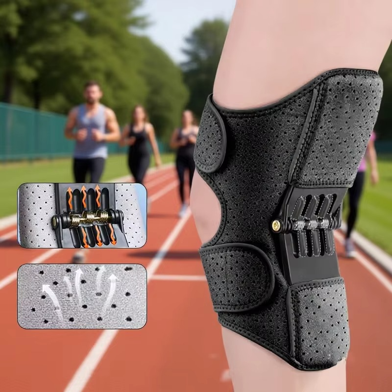 Skanto | Adjustable Knee Brace with Power Rebound Springs for Joint Relief and Stability