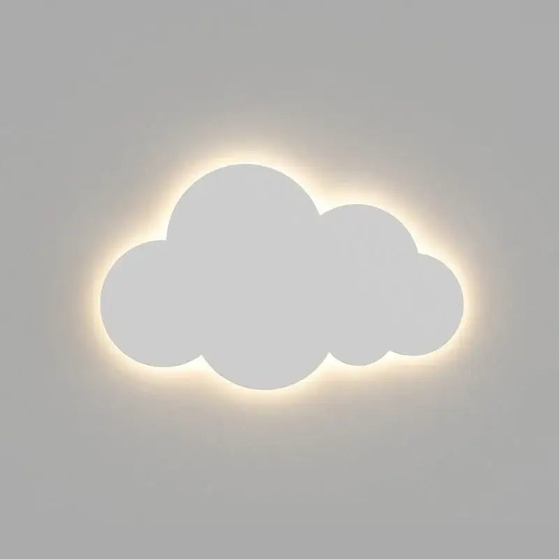 Clouds Appliqué on the Wall