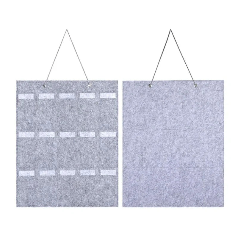 BowLift | GlasSpace Organizer | Wall-mounted Glasses Holder | Foldable Sunglasses Storage Bag | Space-saving & Dustproof | 42 × 38 cm