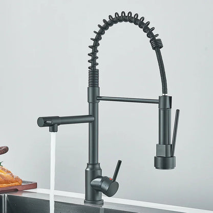 Skanto | SpringFlow – Kitchen Faucet with Double Outlet