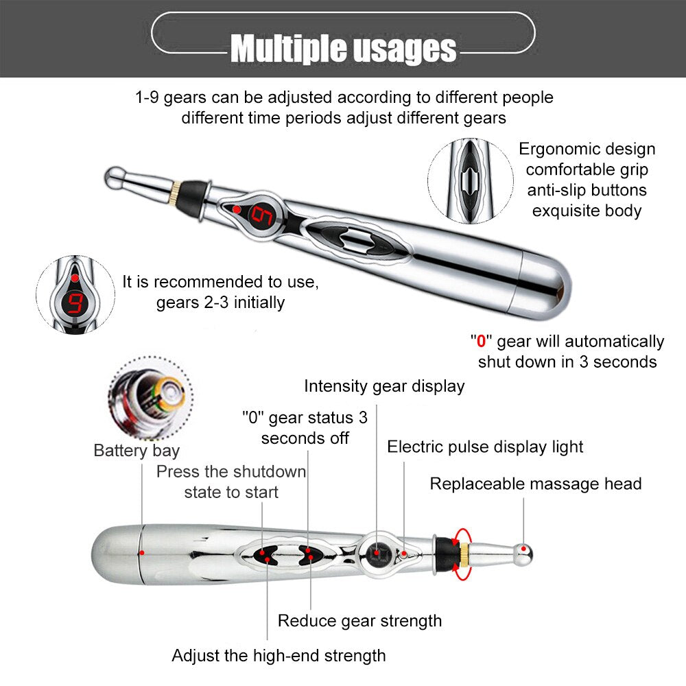Skanto | Therapy Touch Electric Point Massager Pen