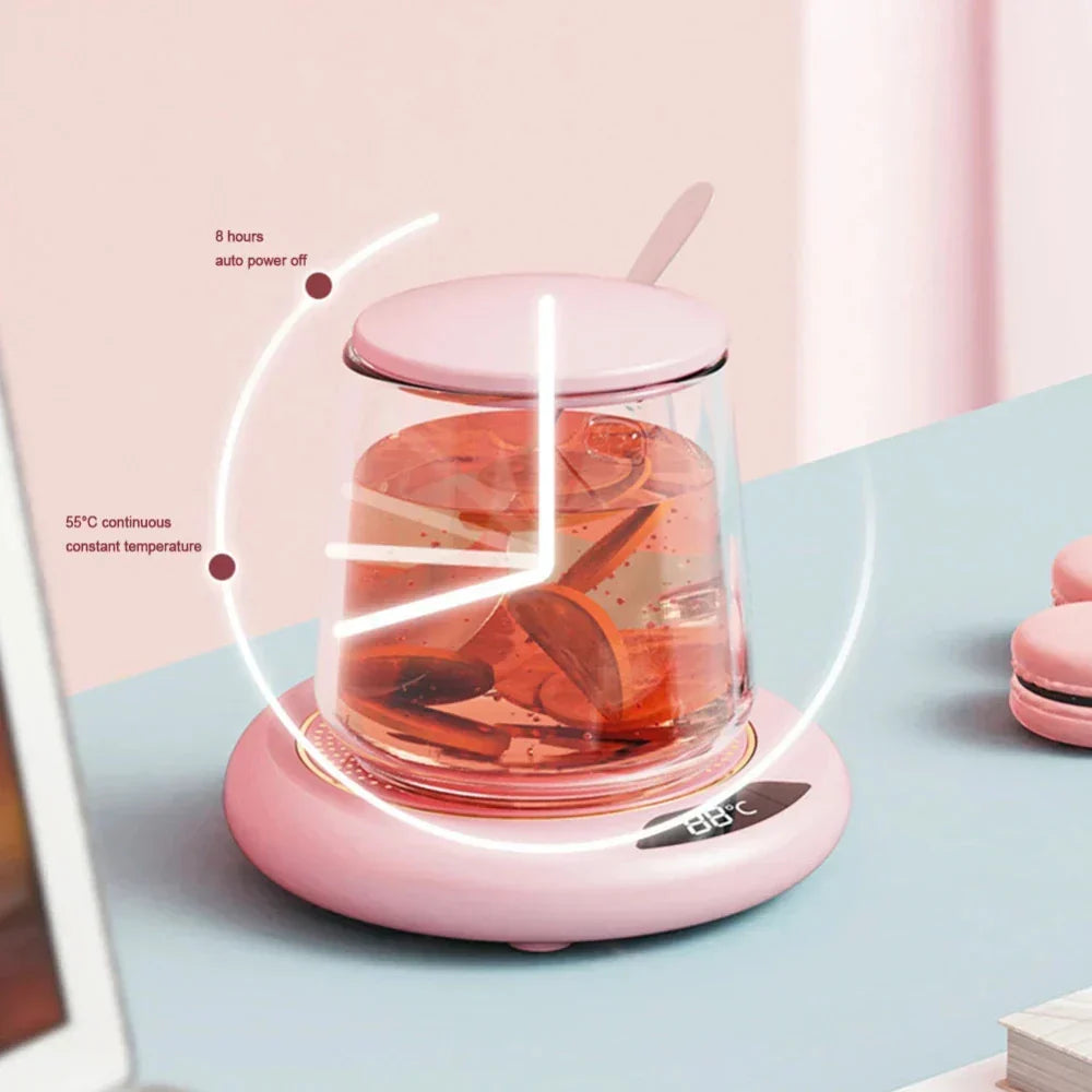 Skanto | Smart Coffee Cup Warmer with Digital Display