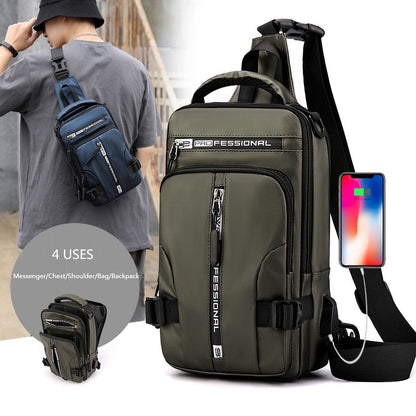 Elegant USB-Charging Mini Crossbody Bag | Skanto