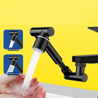 FlexiFlow 360° rotatable and pull-out faucet head Karnz
