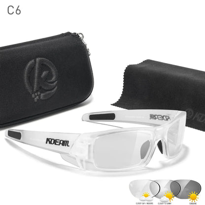 Photochrome Sunglasses Black Frame with Case | Bowlift
